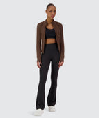 SuperSoft Flared Leggings #color_black