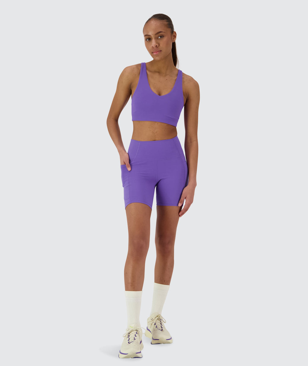 Supersoft shorts with pockets #color_violet-vibe