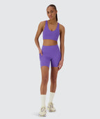 Supersoft shorts with pockets #color_violet-vibe