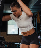 SuperSoft Seamless Shorts #color_black