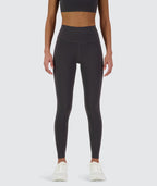 Supersoft legging, Model 167 cm / size XS#color_gravel-grey