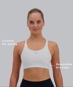 performance bra with bra cups#color_white