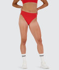 Swim and running brief for women, Model 176 cm / size S#color_candy-red