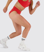 Swim and running brief for women, Model 176 cm / size S#color_candy-red
